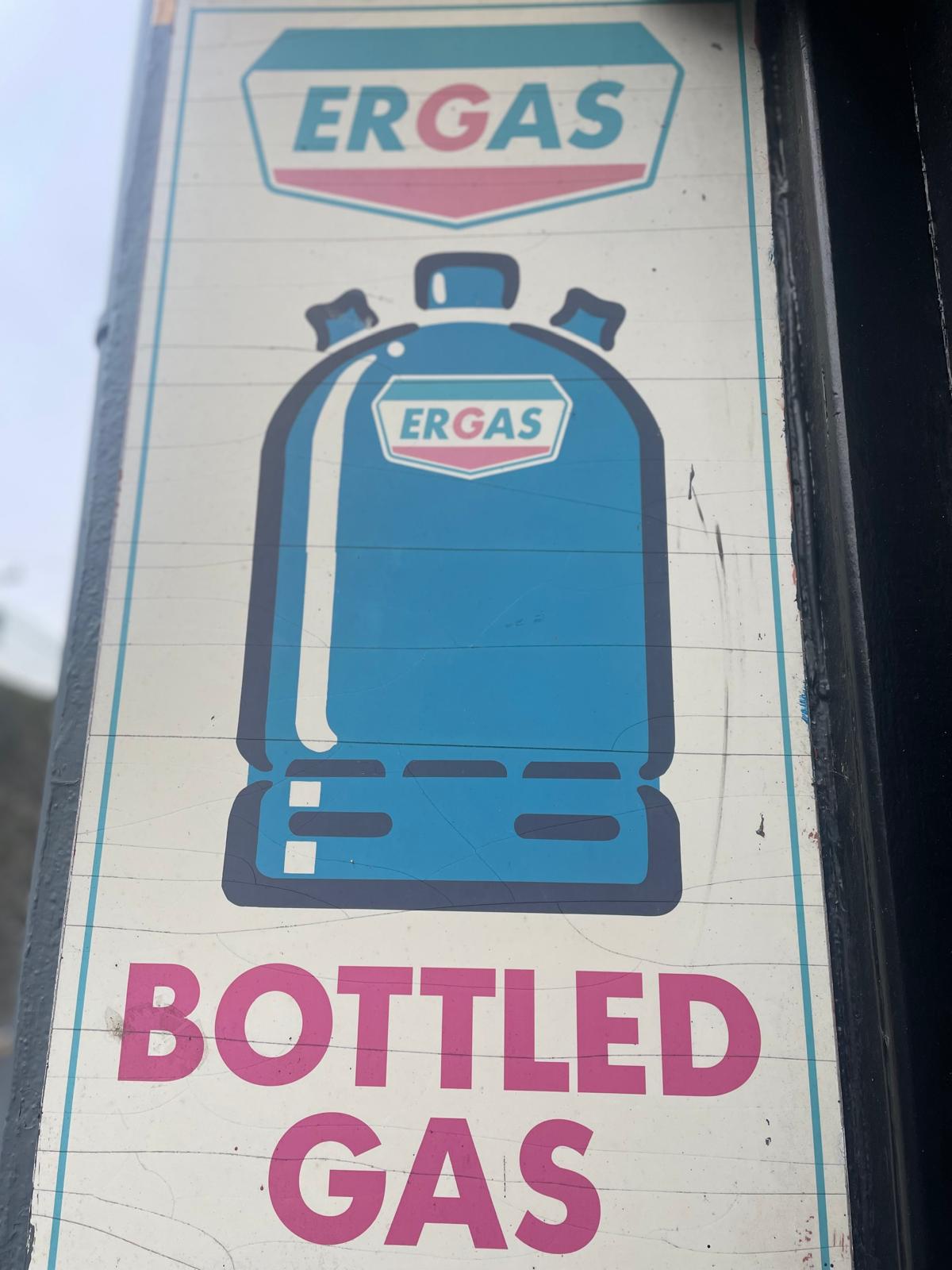 Gas cylinders available